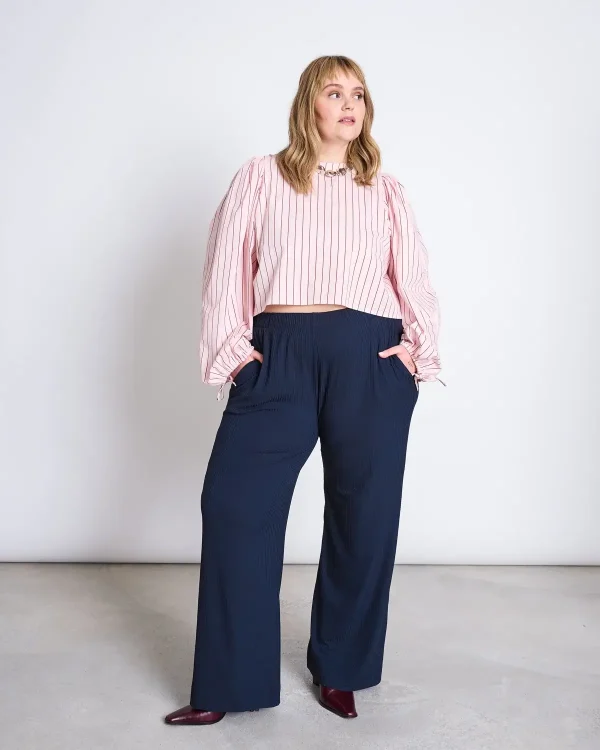 Hose mit Gummizug und Taschen 3 T3 1991 JNJ NIBS pale pink striped SMILLA nightfall0488 b1c18c17 d124 4db2 95a4 64938b7d2cc3.jpg 1